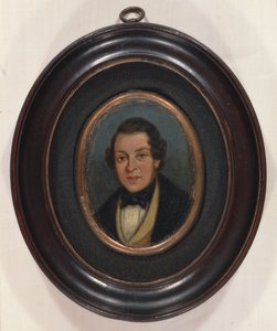 Miniature: Portrait of Abram Constable, Brother of the Artist